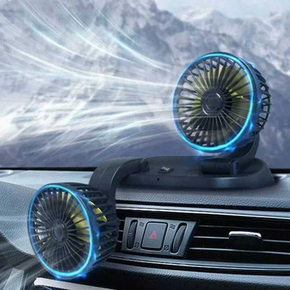 AIRFRESH VENTILADOR DOBLE PARA AUTOS